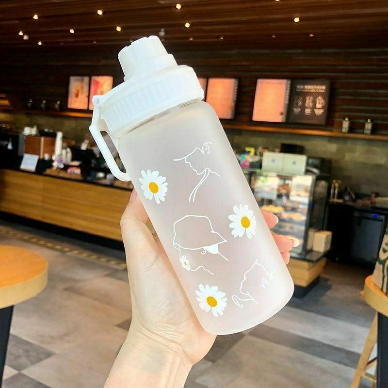 Botol Minum Daisy Korea Aesthetic