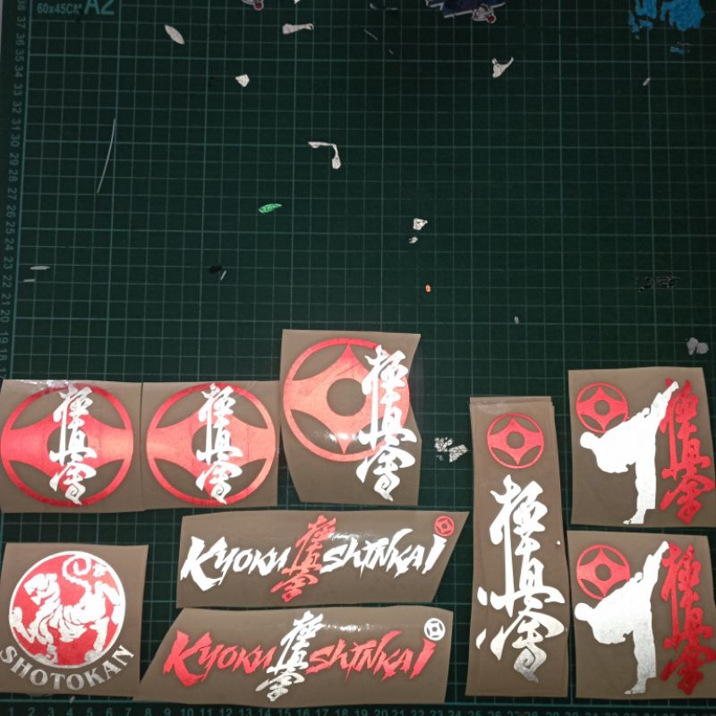 Sticker Cutting Shotokan / Stiker Cutting
