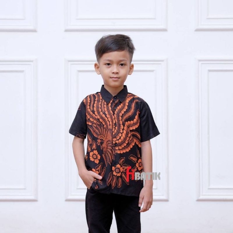 Kemeja Batik Pria Jumbo Big Size M L XL XXL XXXL XXXXL XXXXXL Kemeja Batik Jumbo Lengan Panjang  Motif Inara Berkualitas