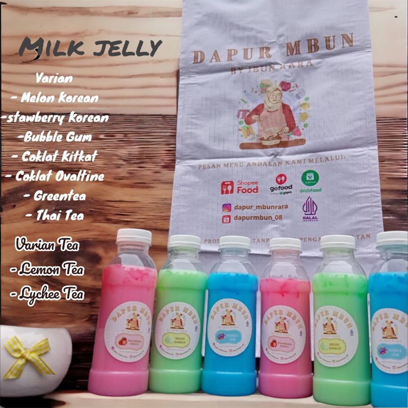 

milk jelly dapur mbun