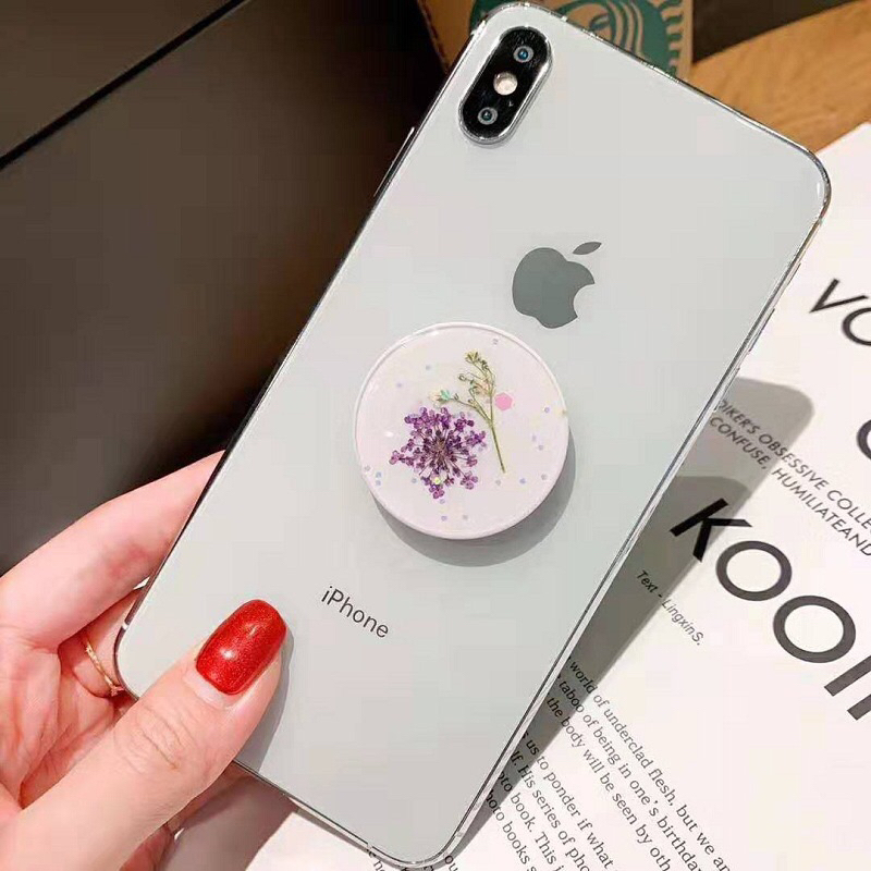 Popsocket Grip Tok Real Dried Flower BUNGA ASLI KERING