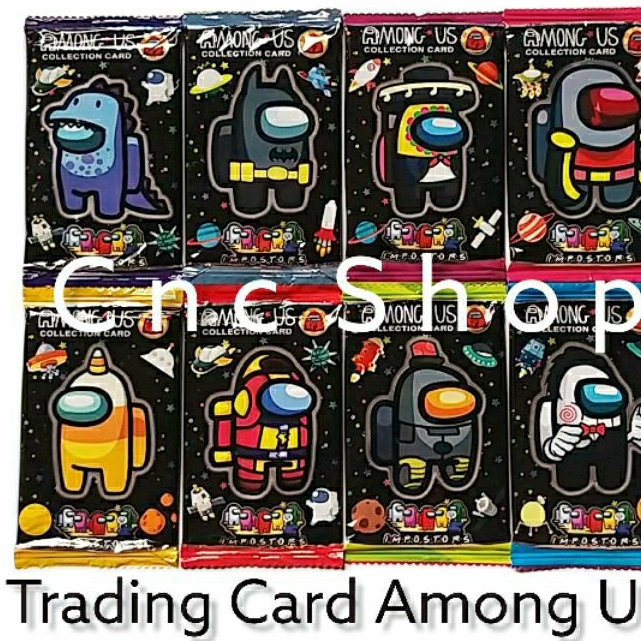 Trading Card Among Mainan Kartu Koleksi Anak Suit Jepang Murah
