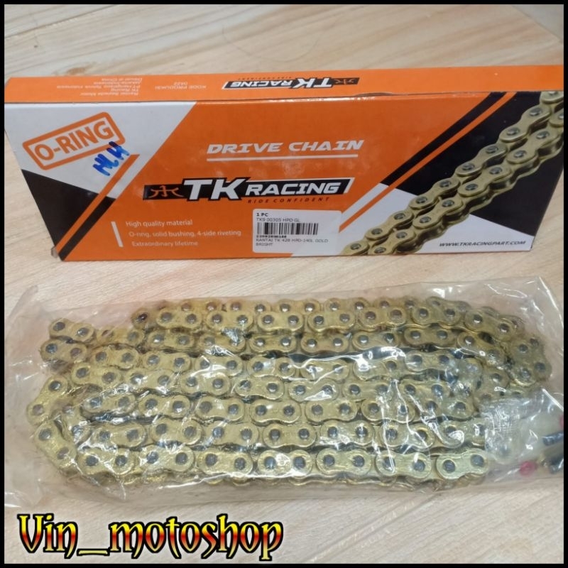 Rantai TK Racing O RING 428HPO panjang 130 L,140L