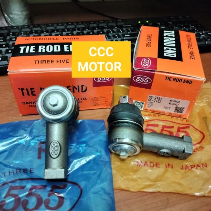 TIE ROD END 555 JAPAN ORIGINAL MITSUBISHI L300 1 SET
