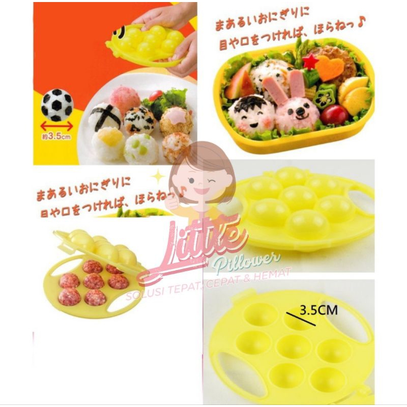 (Bola Bento) Riceball Shaper + Mini Puncher - Bento tools