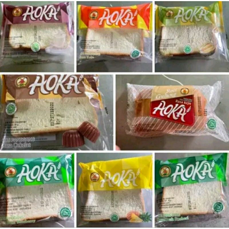 

1 DUS AOKA ROTI PANGGANG / ROTI GULUNG ALL VARIAN RASA