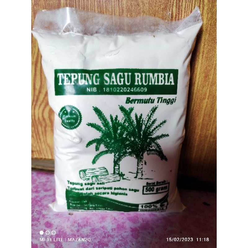 Tepung sagu rumbia 500gr