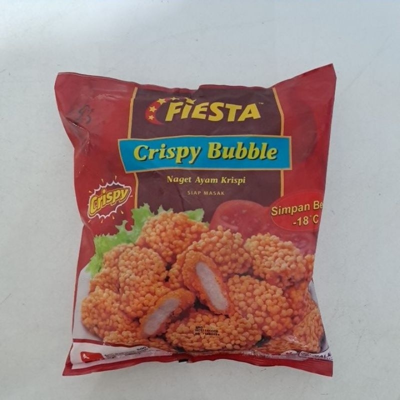 

Fiesta Crispy Bubble 500gr Naget Ayam Krispi