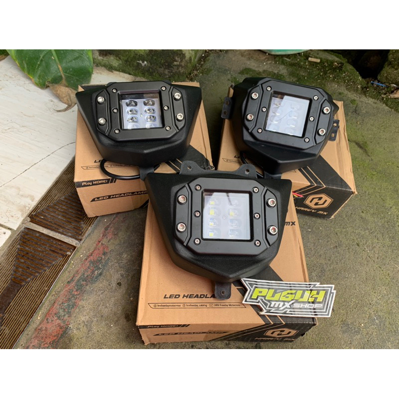 lampu refektor daymaker pnp crf klx & wr155