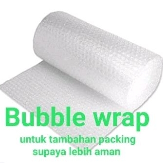 

Bubble wrap tambahan extra packing