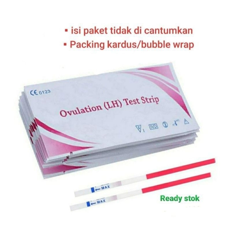 OVULATION TEST Alat tes masa subur alat tes kesuburan ovulation LH test strip /cek kesuburan