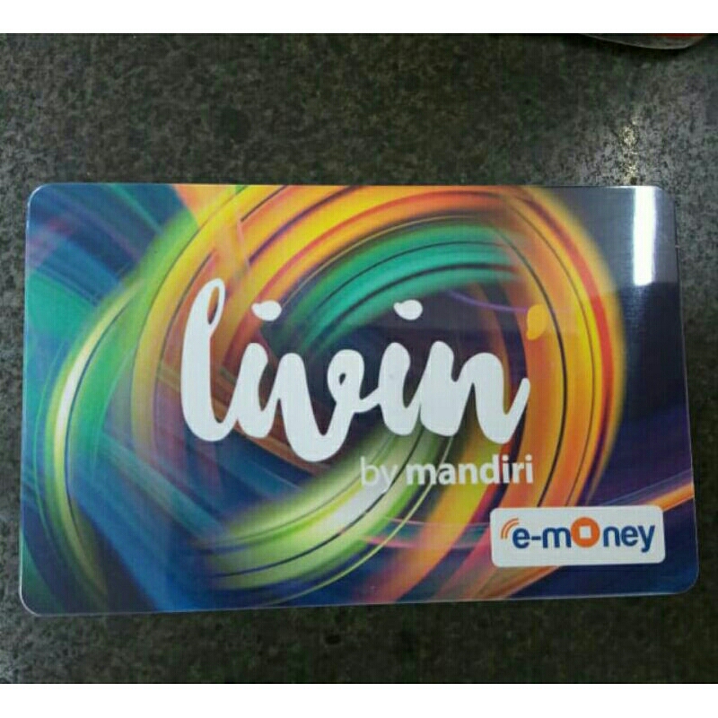 Kartu E Money Mandiri - Saldo 0 - Original - Support NFC - E Toll - E Wallet - Indomaret - Limited E