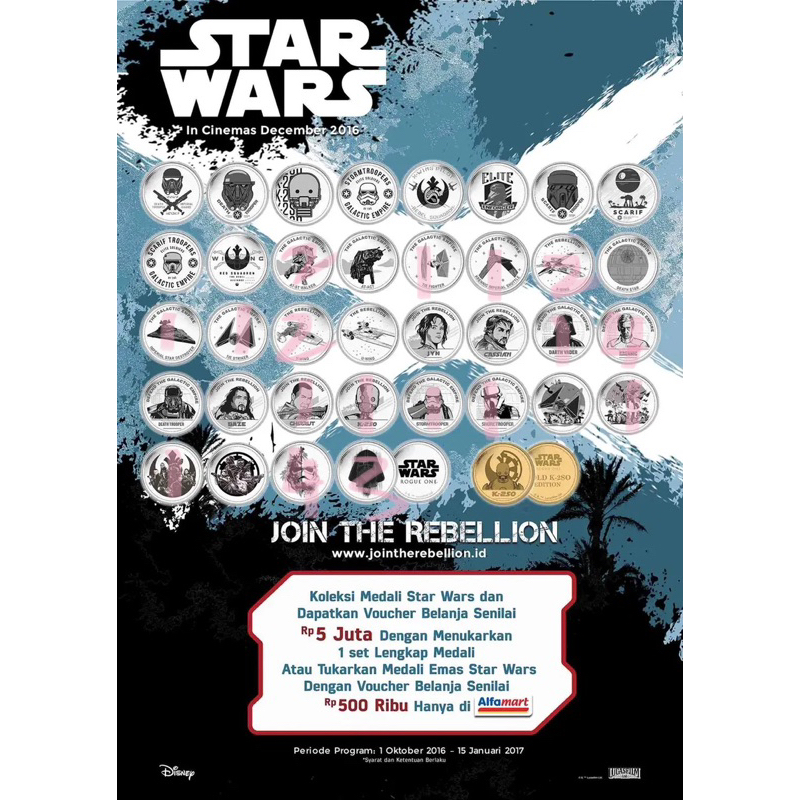koin koleksi star wars alfamart