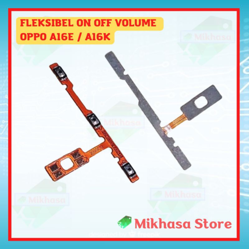 Fl Flexible Flexibel Fleksibel On Off Volume Power Oppo A16K / A16E
