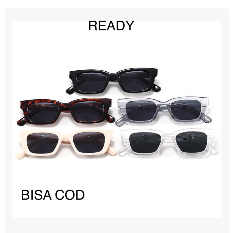 Kaca Mata Fashion Hitam Model terbaru Kacamata Hitam Wanita Pria