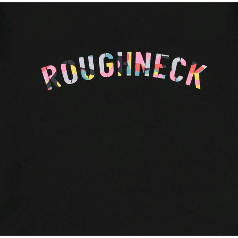 Roughneck Sweater crewneck College Sig happy (CN01)