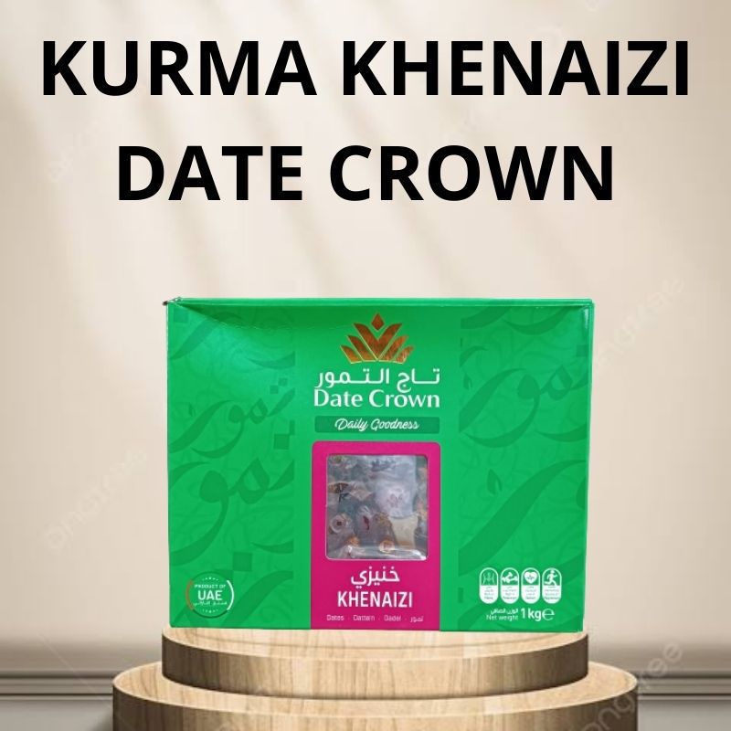 Kurma Date Crown Khalas 1kg - Date Crown Khenaizi 1 kg
