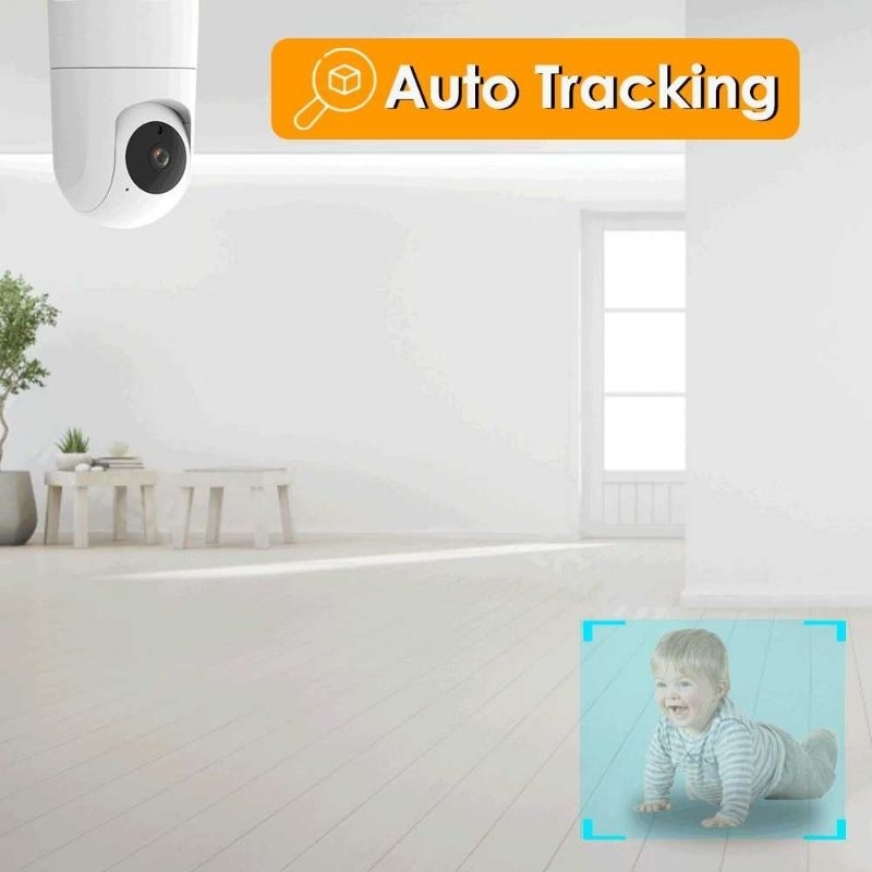 Larmtek Kamera CCTV WiFi IP Two Way Audio IR Motion Sensor 5G 1080p - LK90