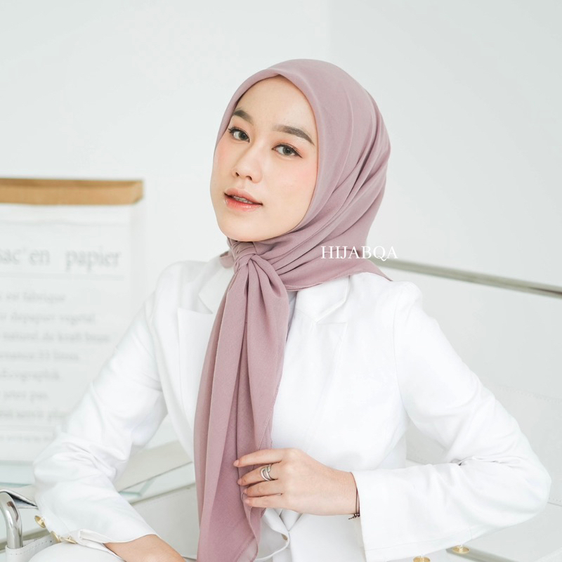 HIJABQA - Arabian Square Hijab Segiempat Voal