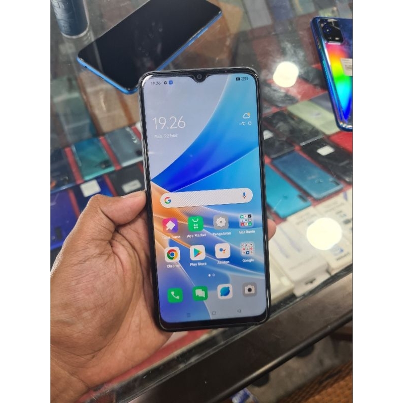 Handphone Hp Oppo A17k 3/64 Second Seken Bekas Murah