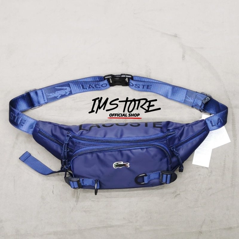 Waistbag Navy Blue 01 / Tas pinggang pria lacos