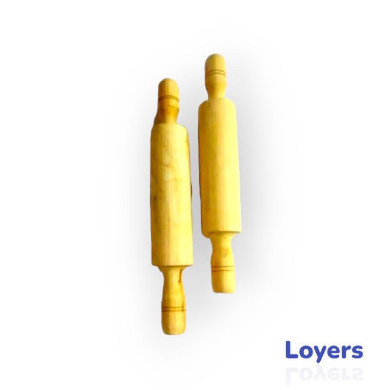 Rolling pin penggilas adonan bahan kayu