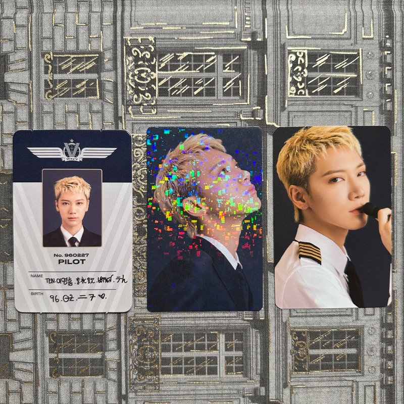 [Take All] WayV Ten season greeting 2022 set photopack photocard pc + benefit interasia