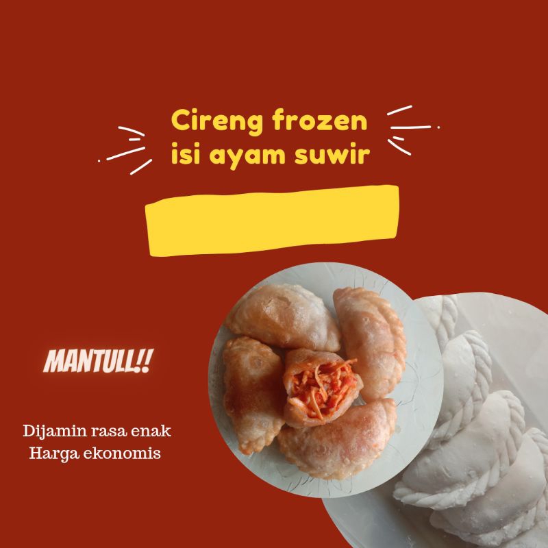 

cireng isi ayam suwir isi 5 homemade