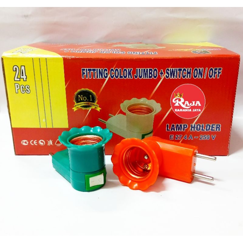 Fitting Colok Saklar/Lamp Holder Dexicon Berkualitas SNI