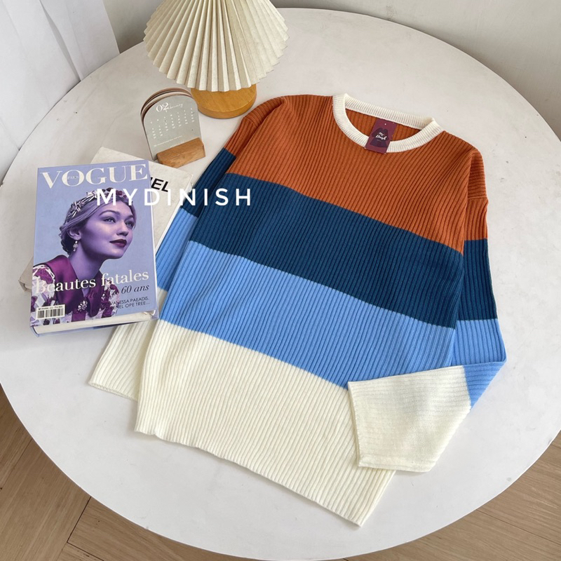 Hilda Sweater Rajut Korean Style Terbaru