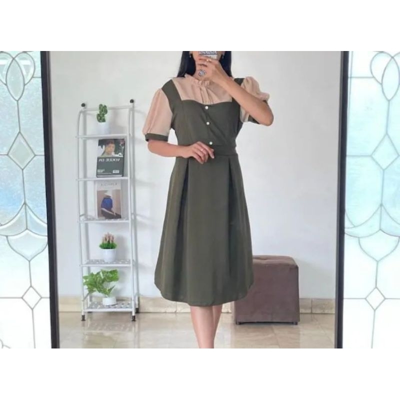 Vibe dress Scuba/dress Korea wanita/mini dress/DRESS KOREA STYLE/ KOREAN DRESS/ DRESS WANITA KEKINIAN KOREA DRESS/BAJU KOREA/ PAKAIAN WANITA KOREA/ DRESS KOREA STYLE KEKINIAN/PAKAIAN WANITA KOREA/DRESS KOREAN/ BAJU DRESS KOREA/DRESS WANITA KOREA KEKINIAN