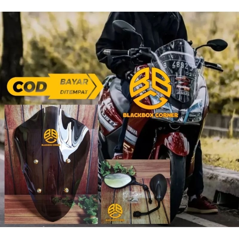 Visor Jenong Yamaha Lexi Spion Yamaha Lexi