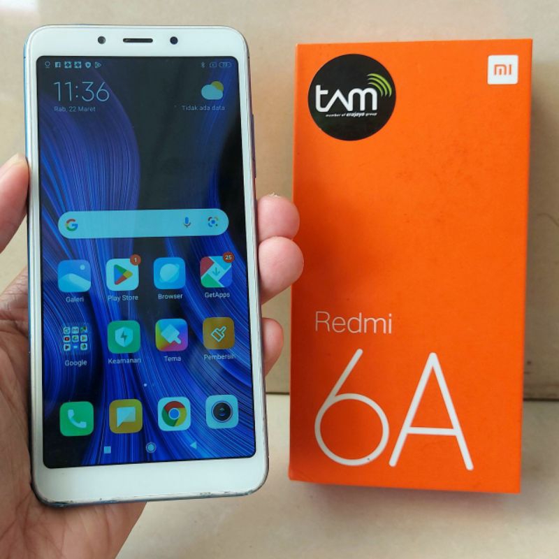 Xiaomi Redmi 6A LTE RAM 2GB Internal 16 GB Bekas