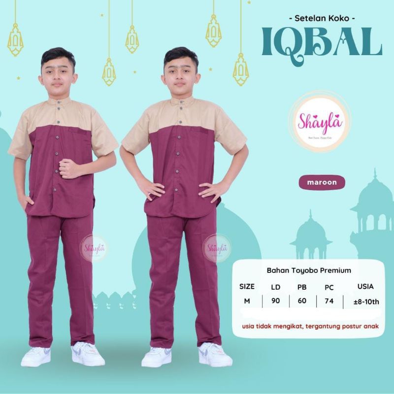 IQBAL SET KOKO BY SHAYLA