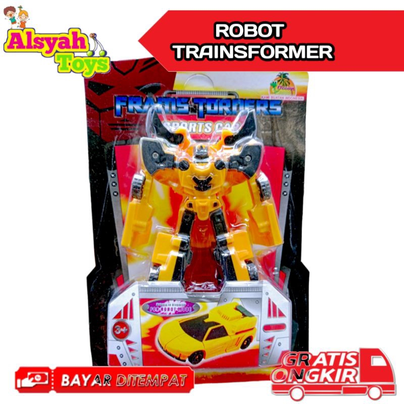 Mainan Mobil Robot Transformer Hot Shot / MAINAN ROBOT / MAINAN TRANSFORMER