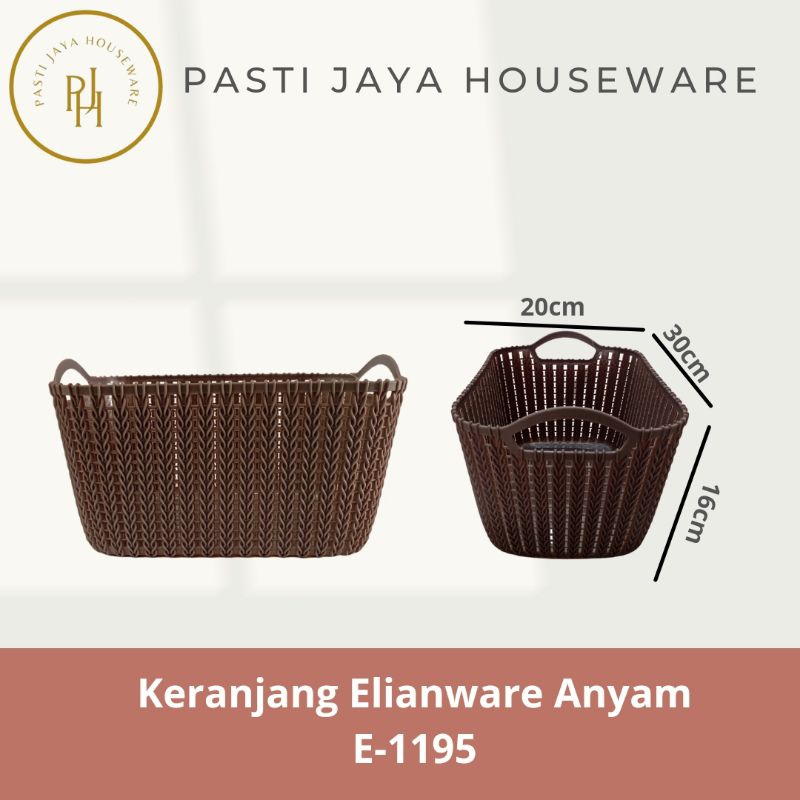 KERANJANG ROTAN SEGI ELIANWARE