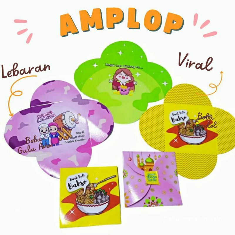 

amplop lebaran viral amplop baling-baling