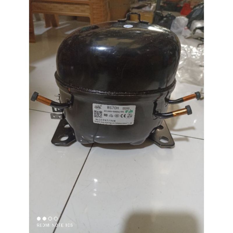 MESIN KULKAS KOMPRESOR KULKAS 1/5 JUMBO LG atau merk lainnya KODE WS70