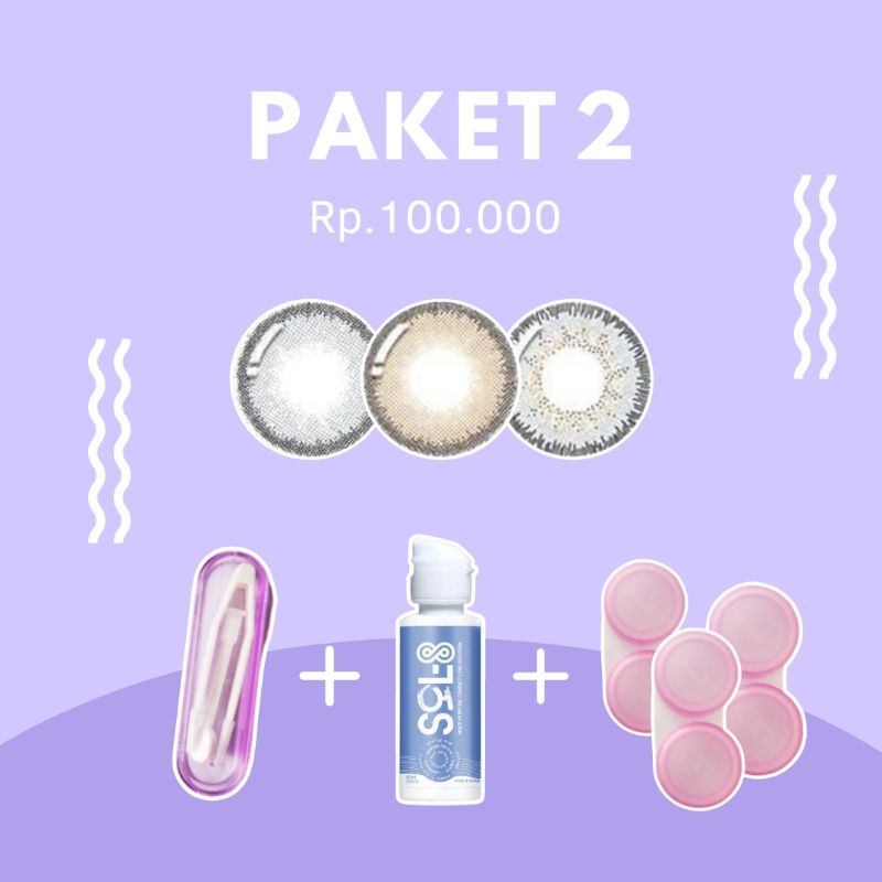 SOFTLENS TGR - PAKET HEMAT 2 / SOFTLENS PAKET HEMAT 2 / SOFTLENS PAKET HEMAT