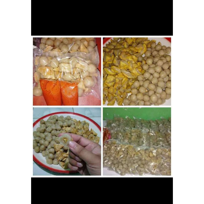 

Cilok Gajih / Cilok Tahu Campur