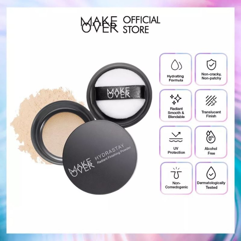 MAKE OVER Hydrastay Radiant Finishing Powder