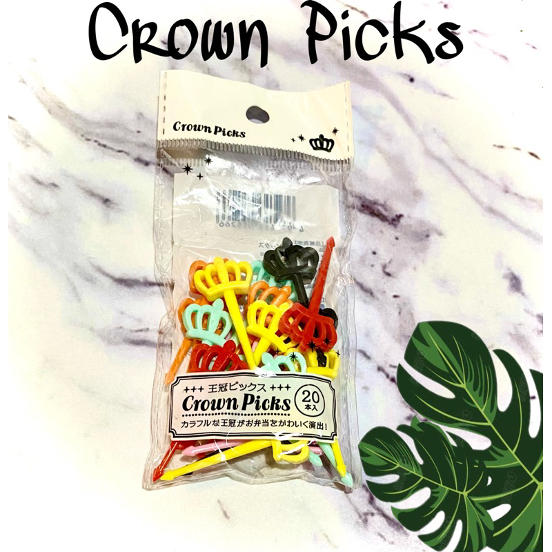 FoodPick Crown Mahkota/FoodPicks/Food Pick/Food Picks Japan