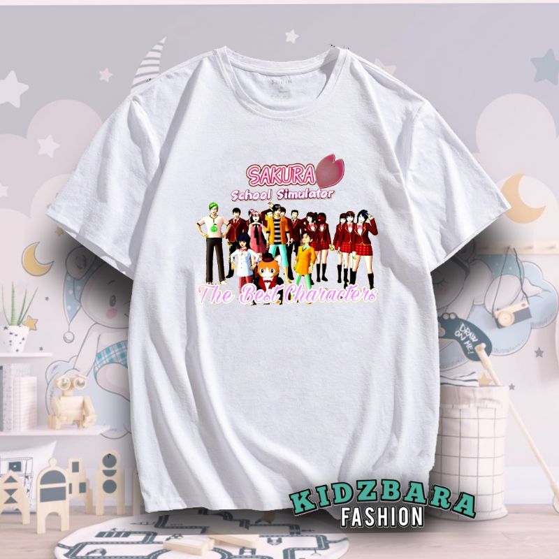 Sakura school simulator terbaru/ kaos anak sakura