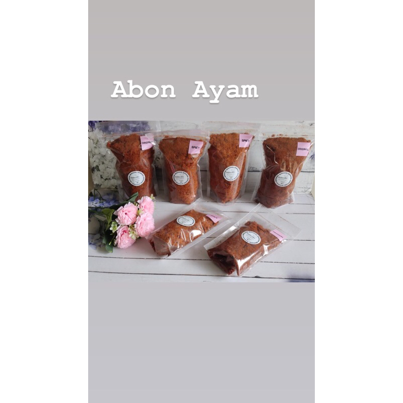 

abon ayampedas/spicy