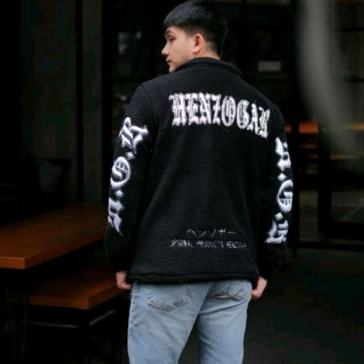 jaket sherpa henzogar jaket
