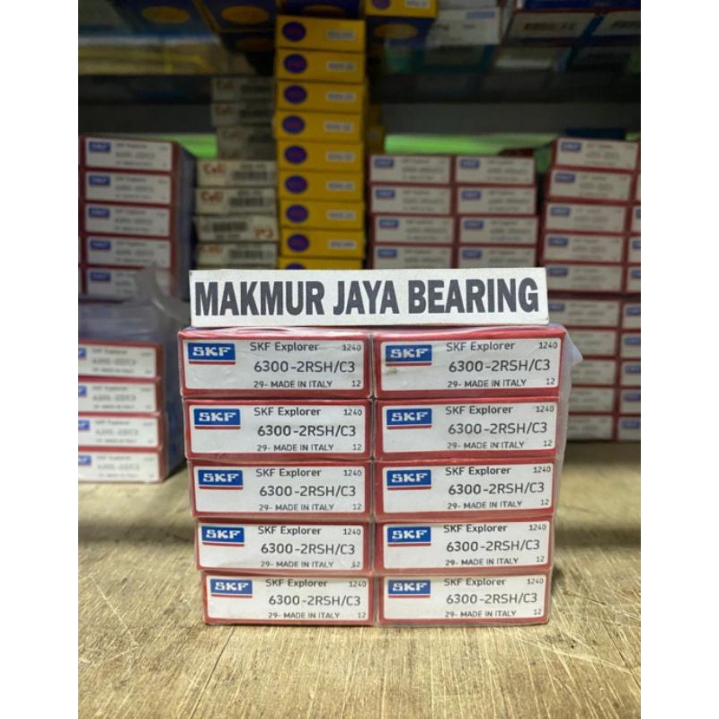 BEARING 6300 2RSH C3 / 6300 RS C3 SKF