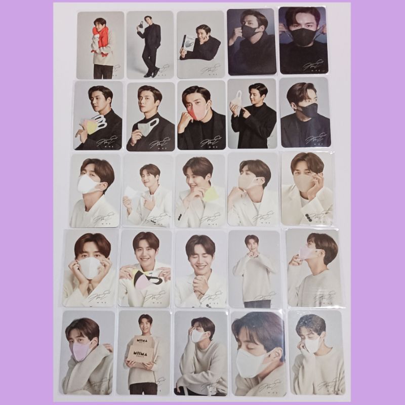 Kim Seon Ho Miima Mask PC (Christmas and 2022 ver.) Photocard Seonho