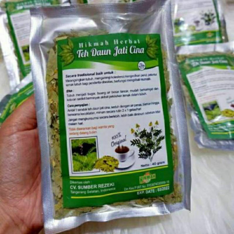 Teh Jati Cina minuman herbal