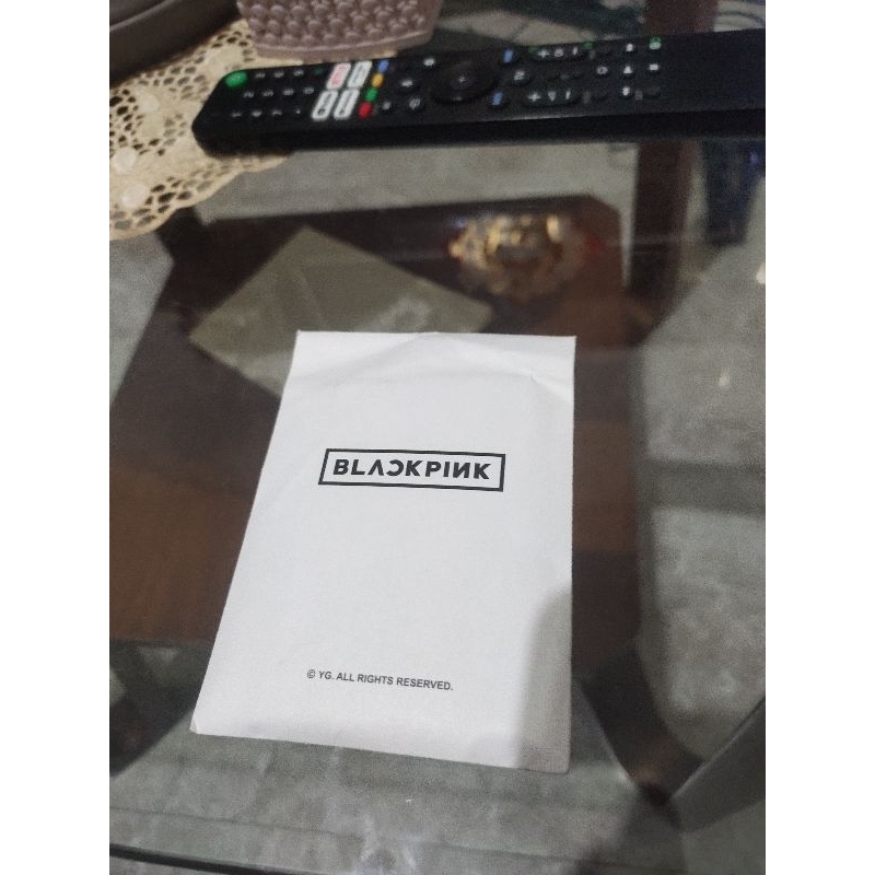 Lisa Photocard YG (flimty card) photocard YG entertainment card