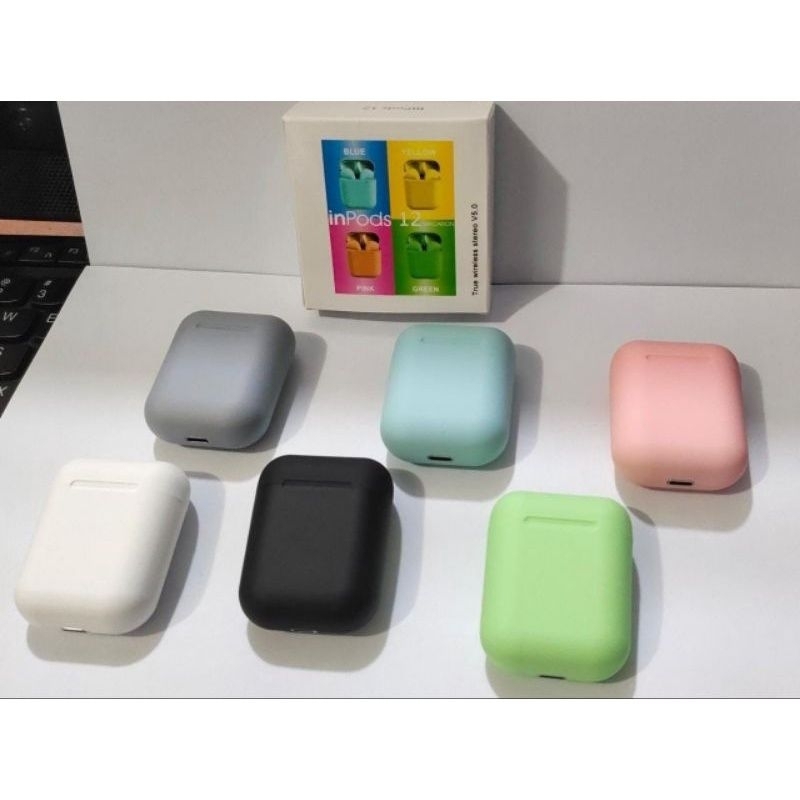 Earphone Inpods12 Wireles Handsfree inpods12